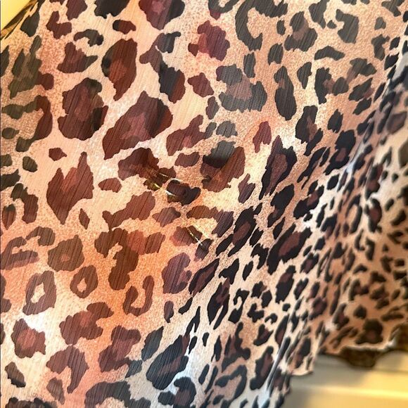 Marie Melili leopard swim cover-up size large - Picture 7 of 7